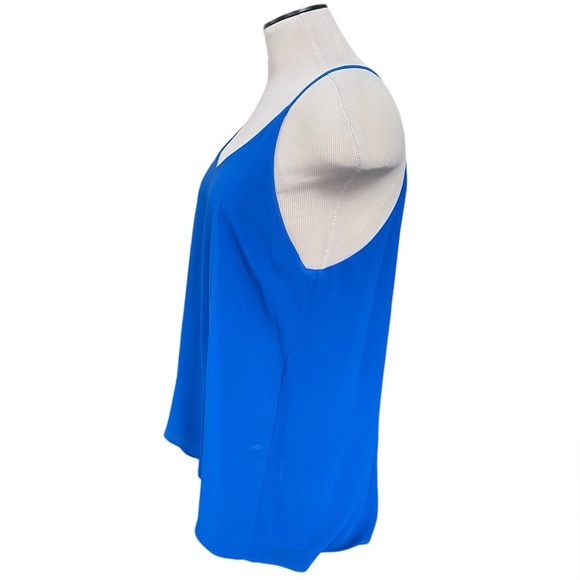 MINE Royal Blue Halter Tank Top NWOT‎ Summer Lined Size Large - Picture 3 of 8